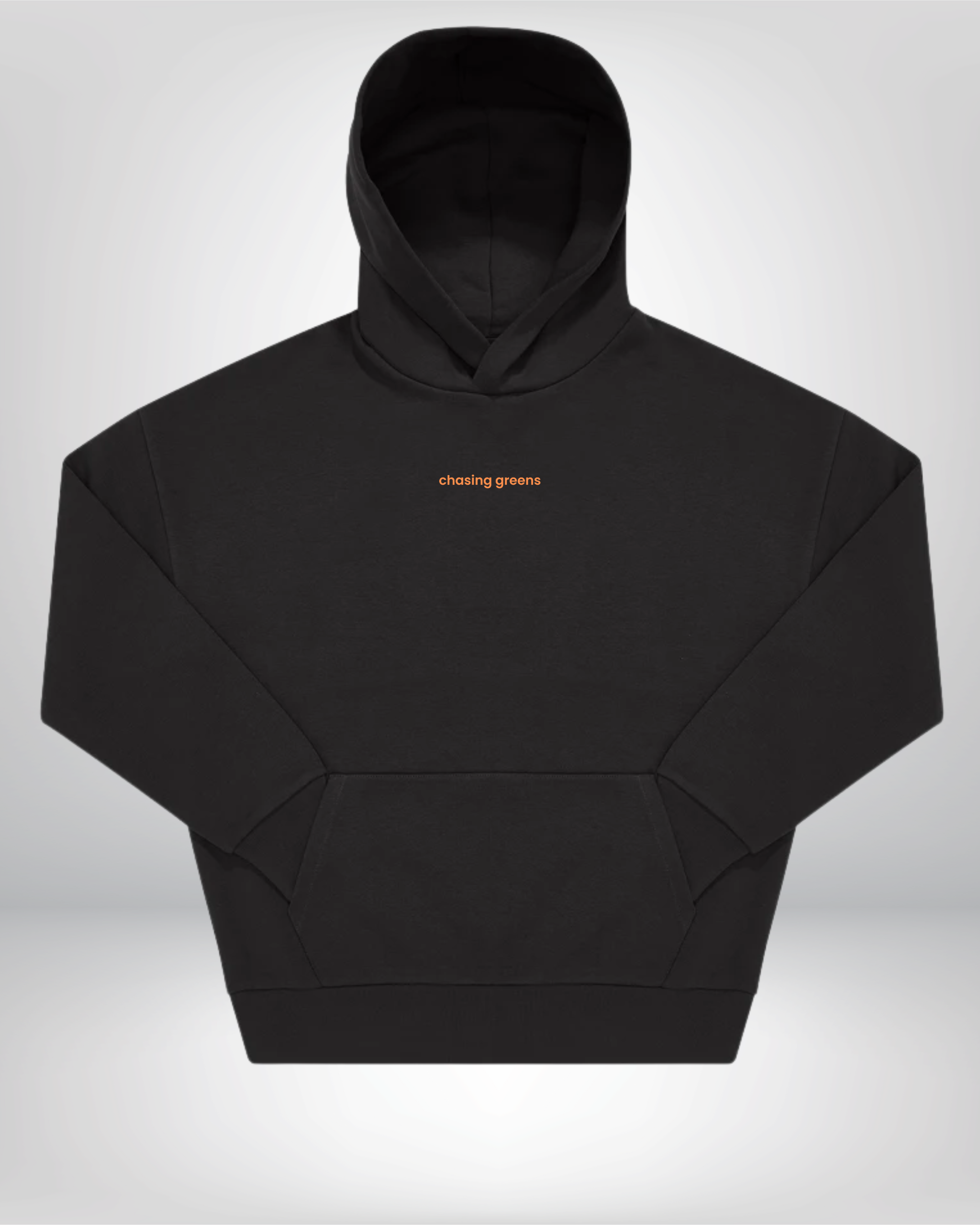 Chasing greens embrodiery - Oversized Hoodie