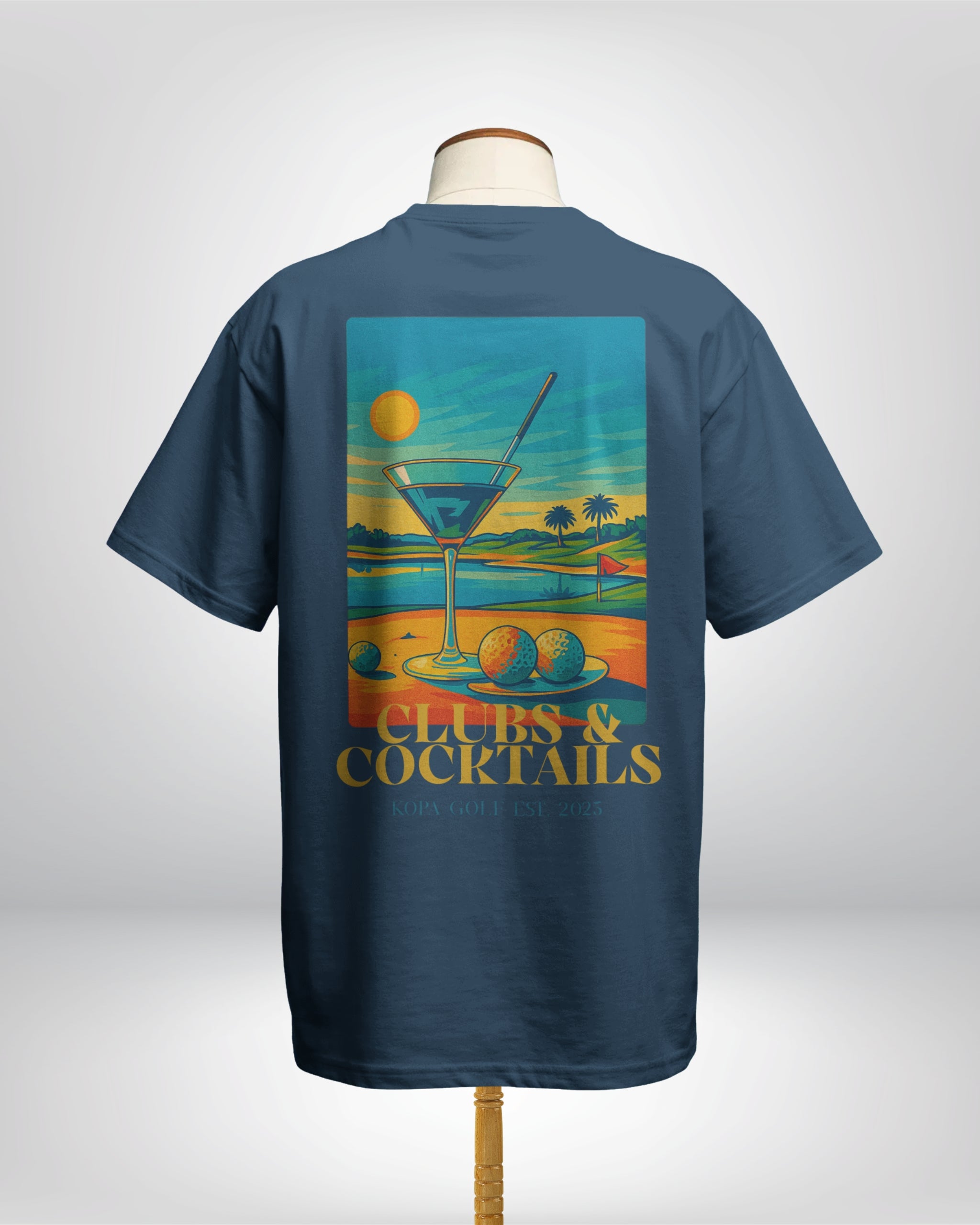 Clubs & Cocktails Color - Loose Tee