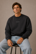 Chasing greens embroidery - Oversized Sweatshirt