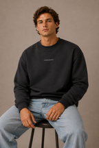 Chasing greens embroidery - Oversized Sweatshirt