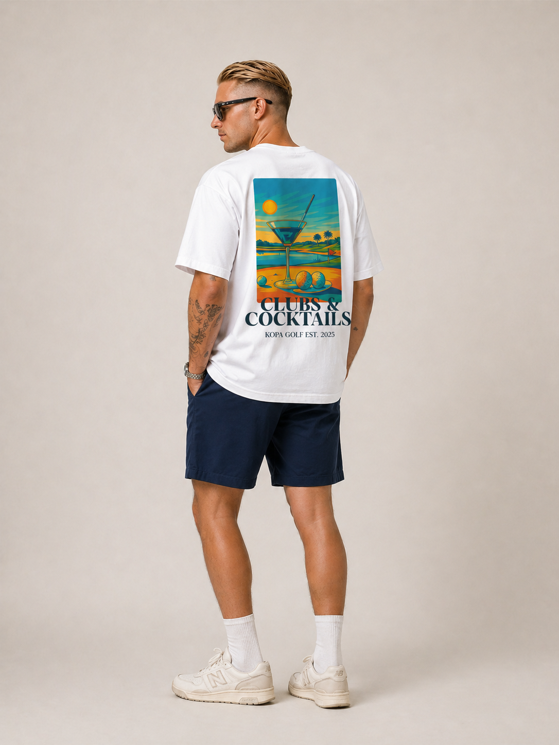 Clubs & cocktails color edition - Loose fit