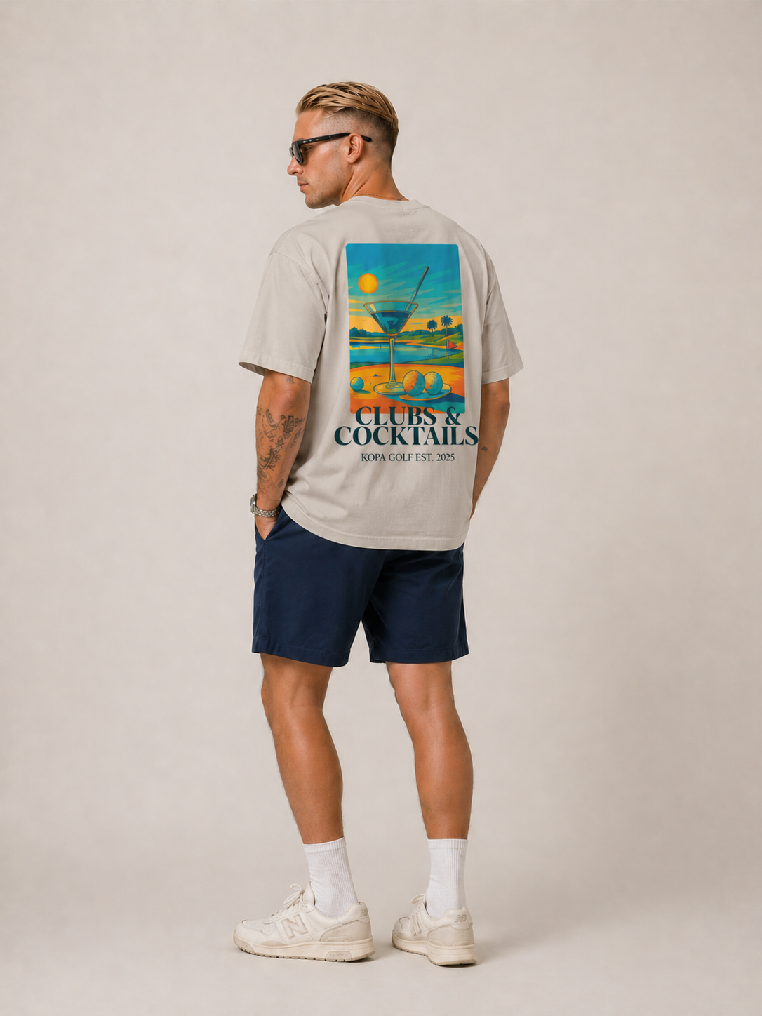 Clubs & cocktails color edition - Loose fit