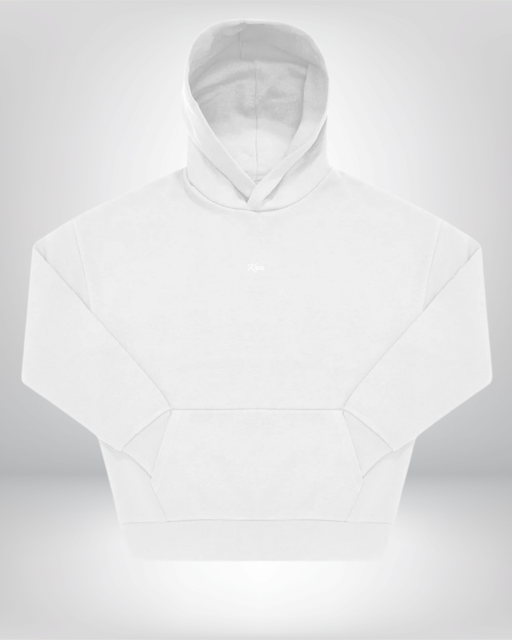 Kopa same color embroidery - Oversized hoodie