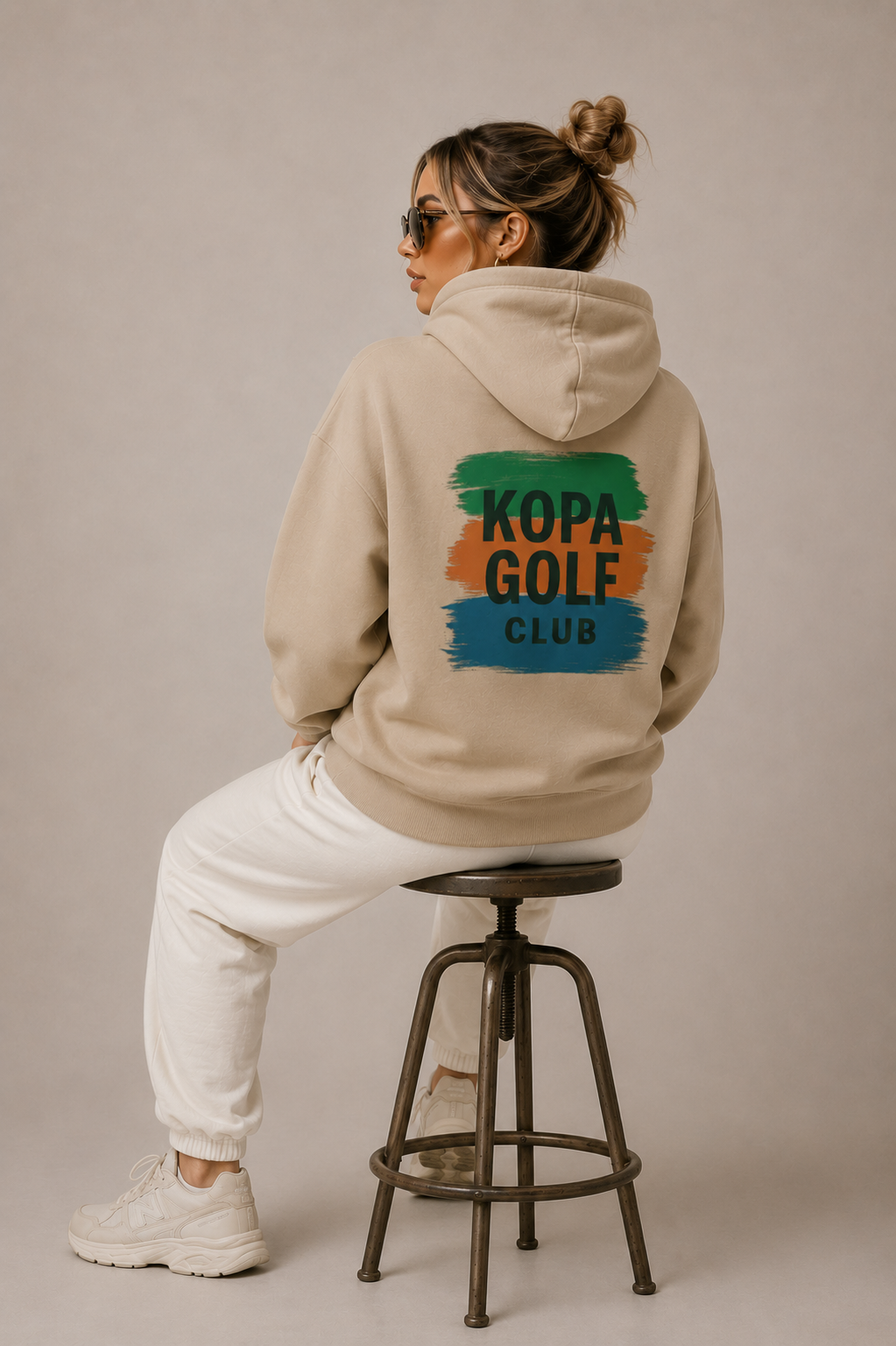 Kopa golf club painting - Oversized Hoodie
