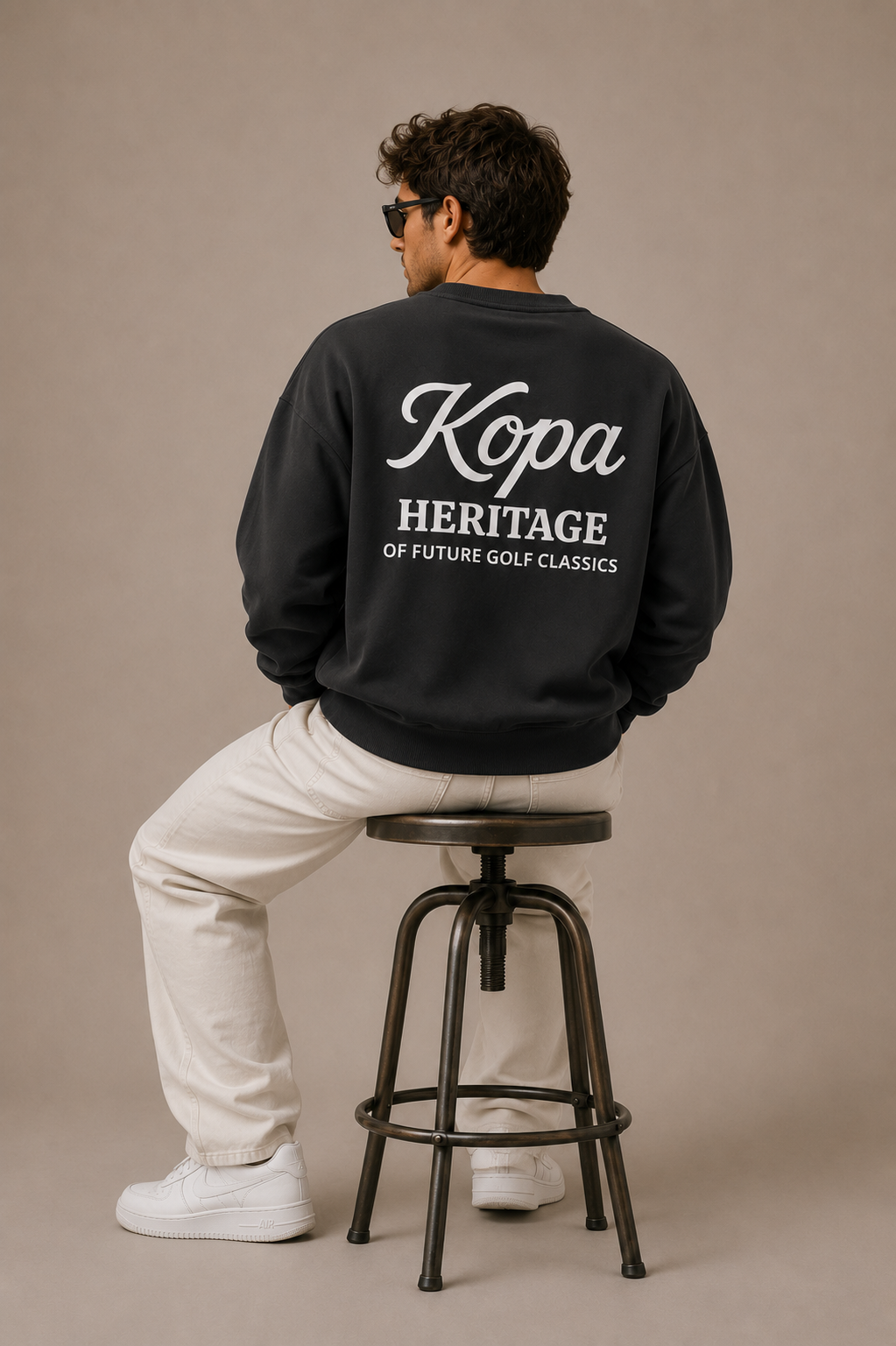 Kopa Heritage white - Oversized Sweatshirt