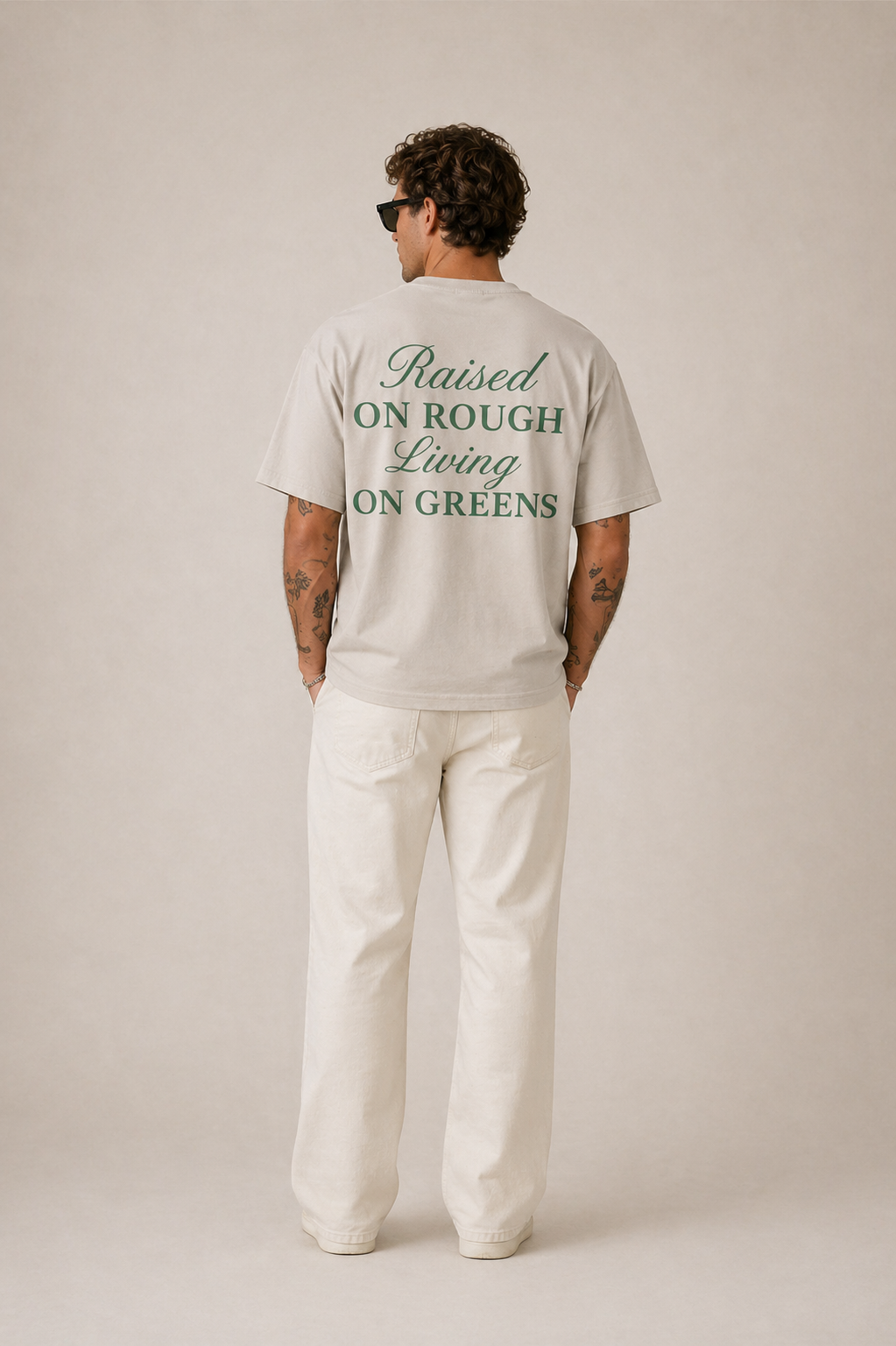 Raised on rough living on greens - Loose fit