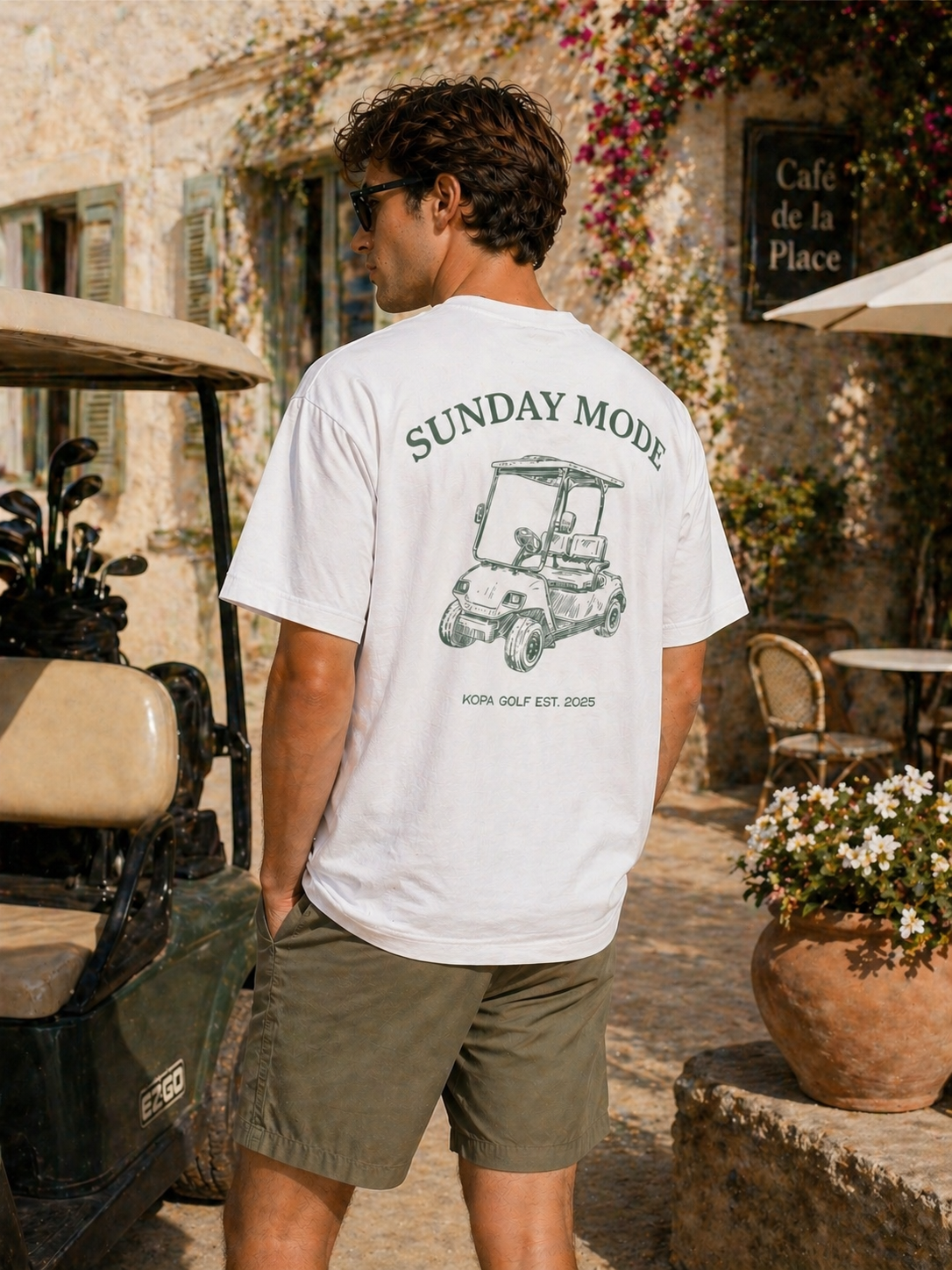 Sunday mode golfcart - Loose fit