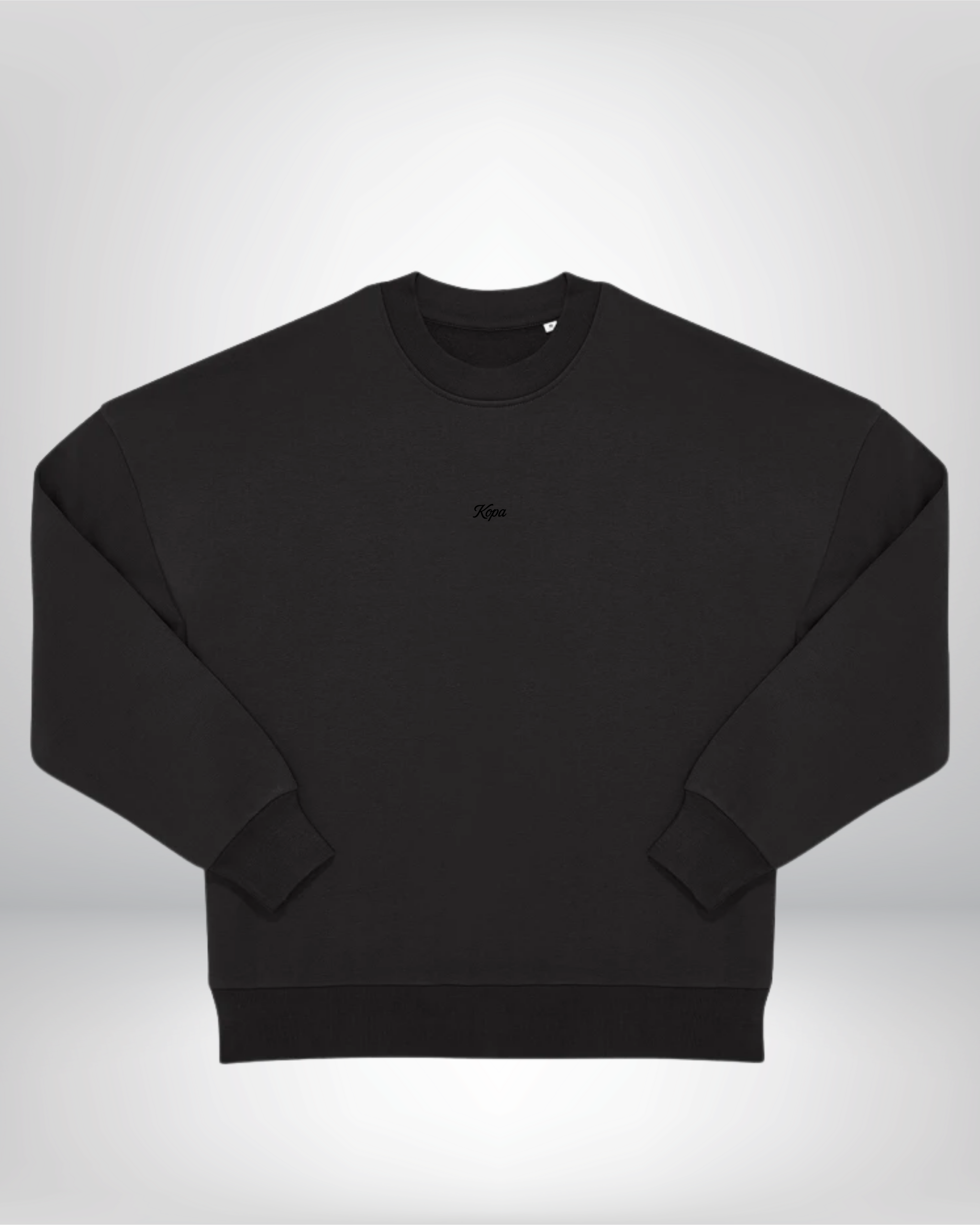 Kopa same color embroidery - Oversized Sweatshirt