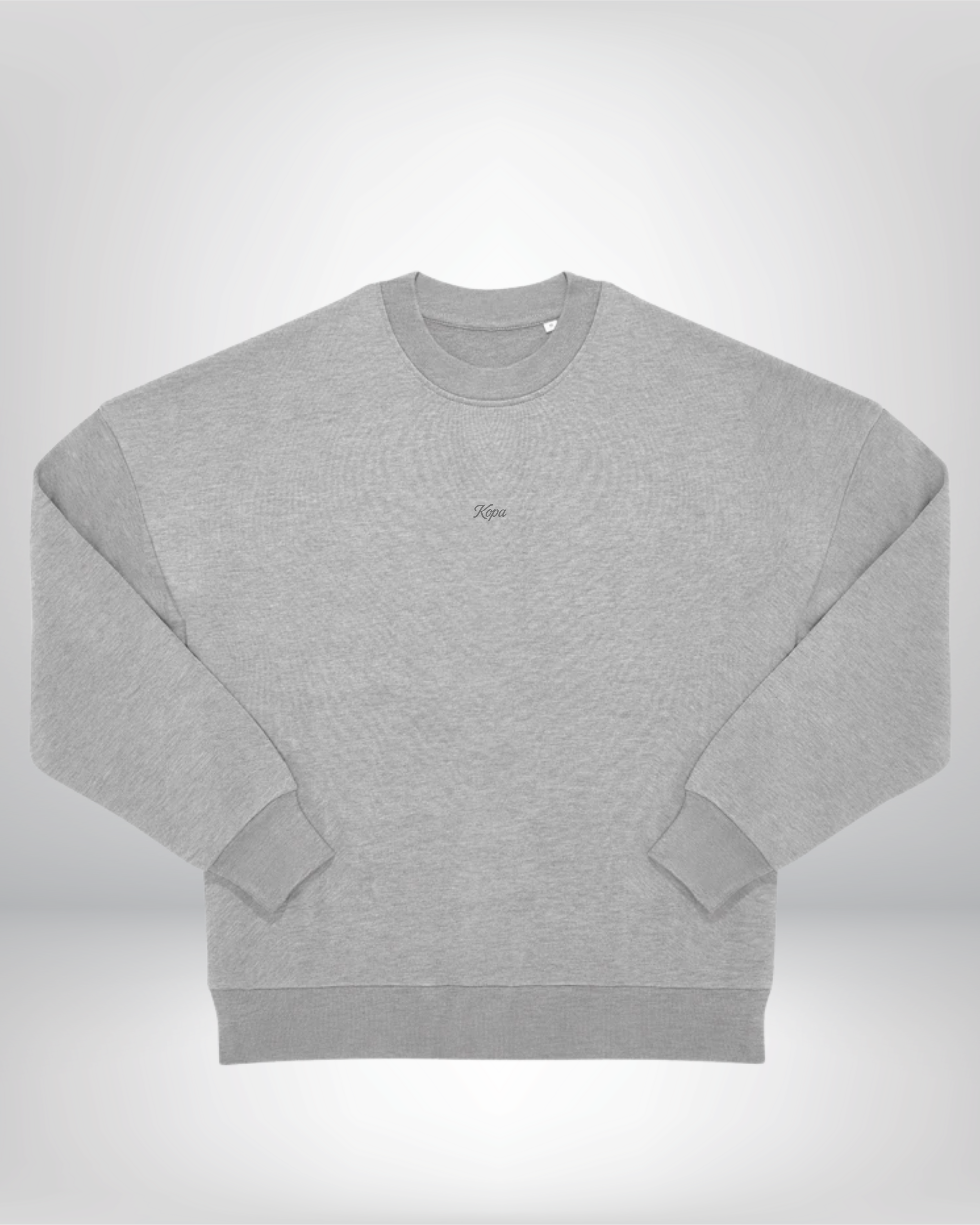 Kopa same color embroidery - Oversized Sweatshirt