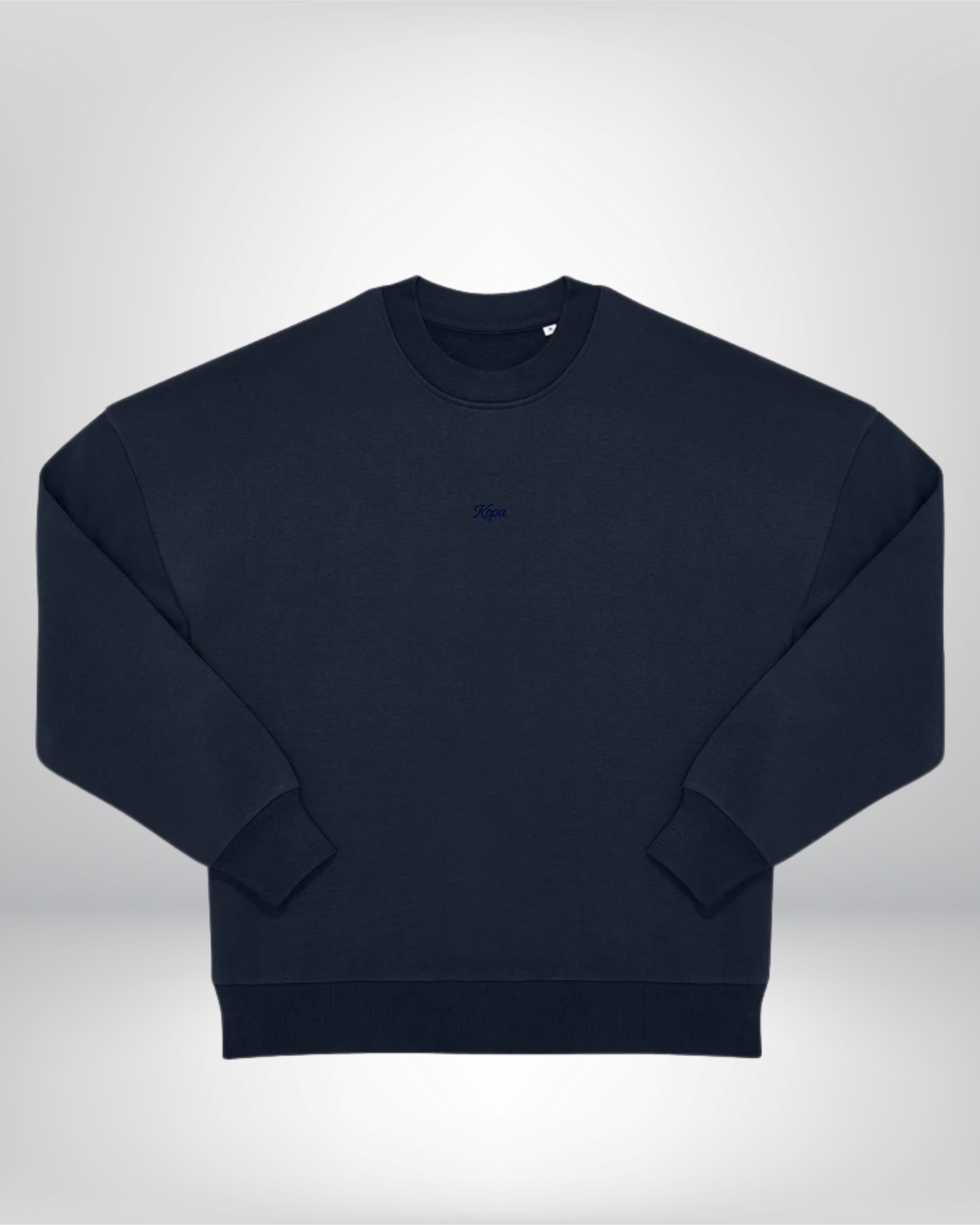 Kopa same color embroidery - Oversized Sweatshirt