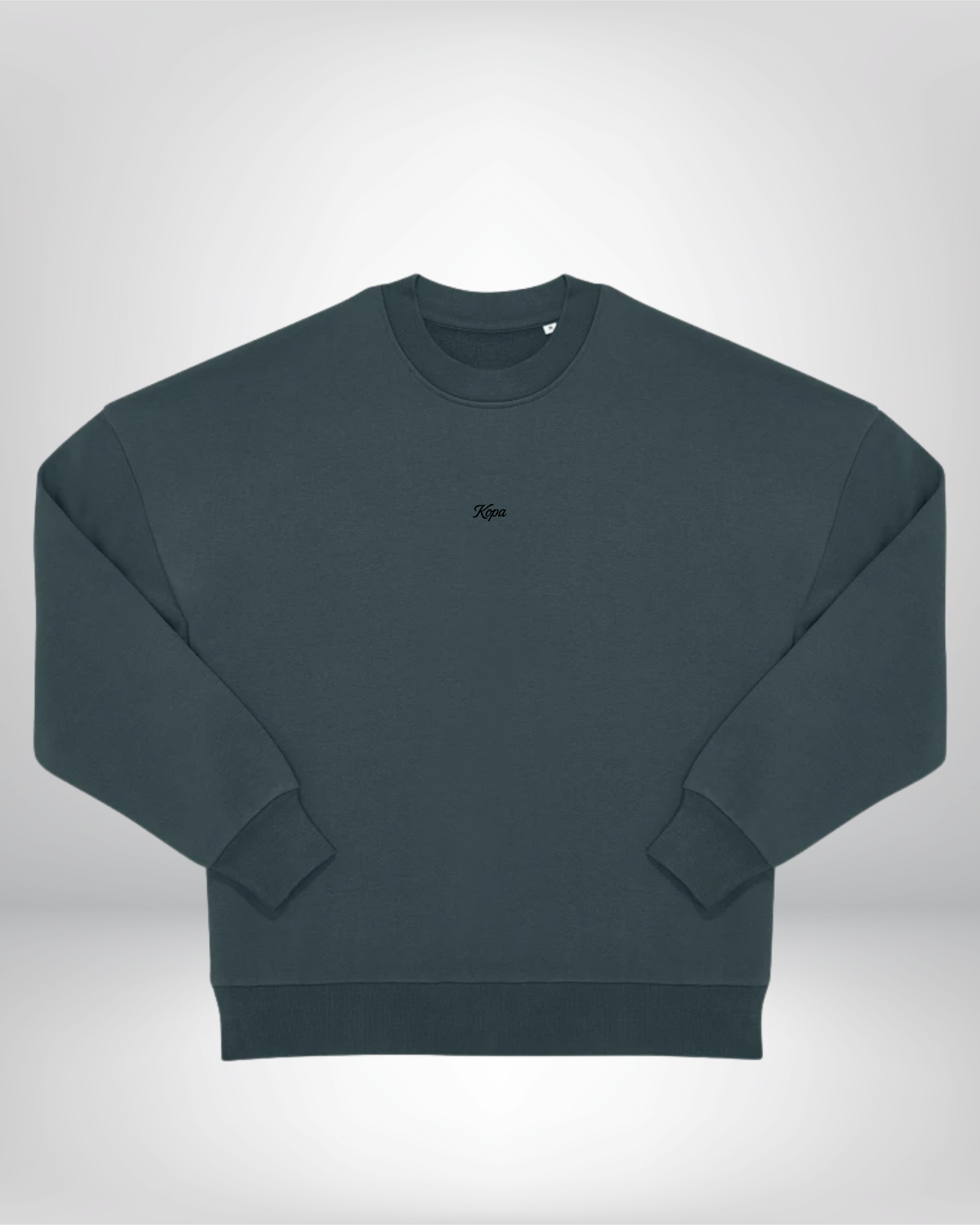 Kopa same color embroidery - Oversized Sweatshirt