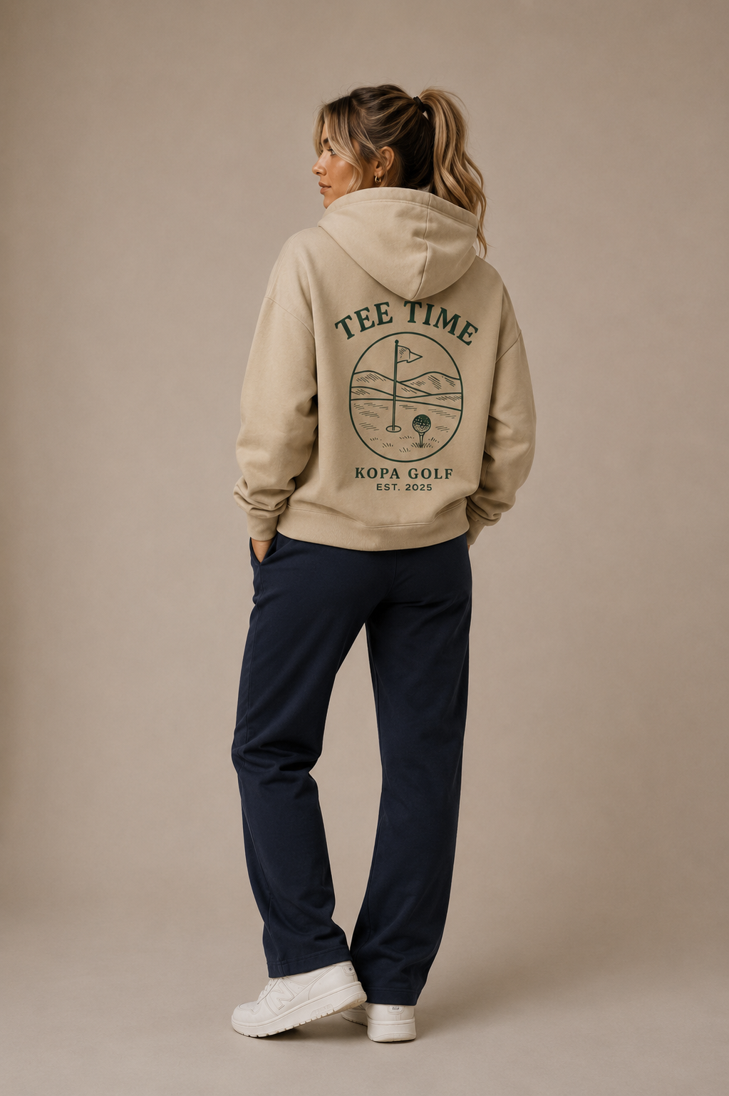 Tee Time - Oversized Hoodie