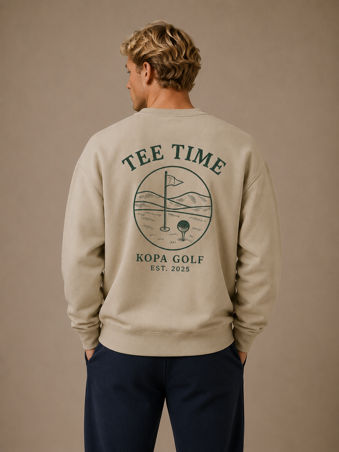 Tee time - Oversized Sweatshirt