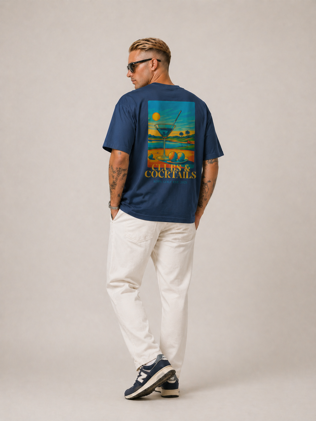 Clubs & Cocktails Color - Loose Tee