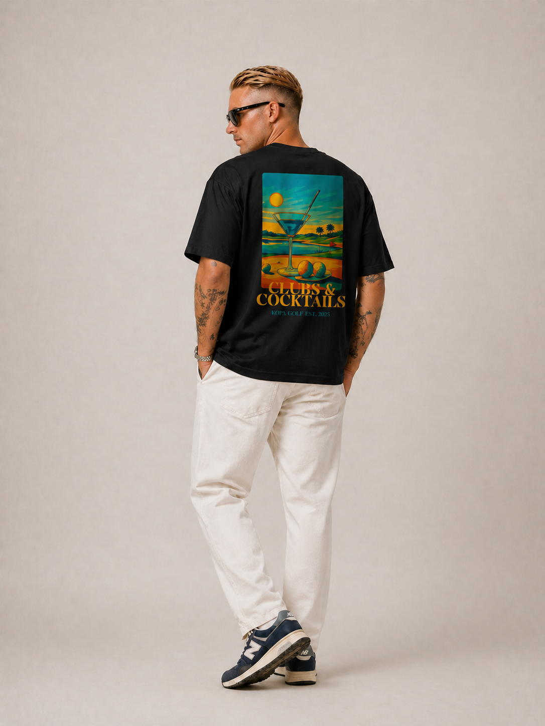 Clubs & Cocktails Color - Loose Tee