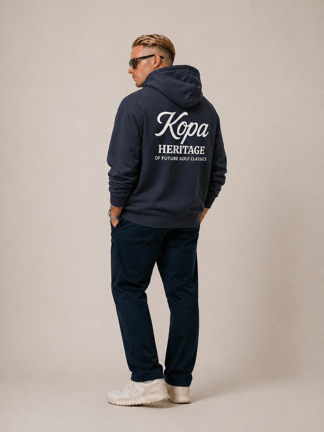 Kopa Heritage white  - Oversized Hoodie